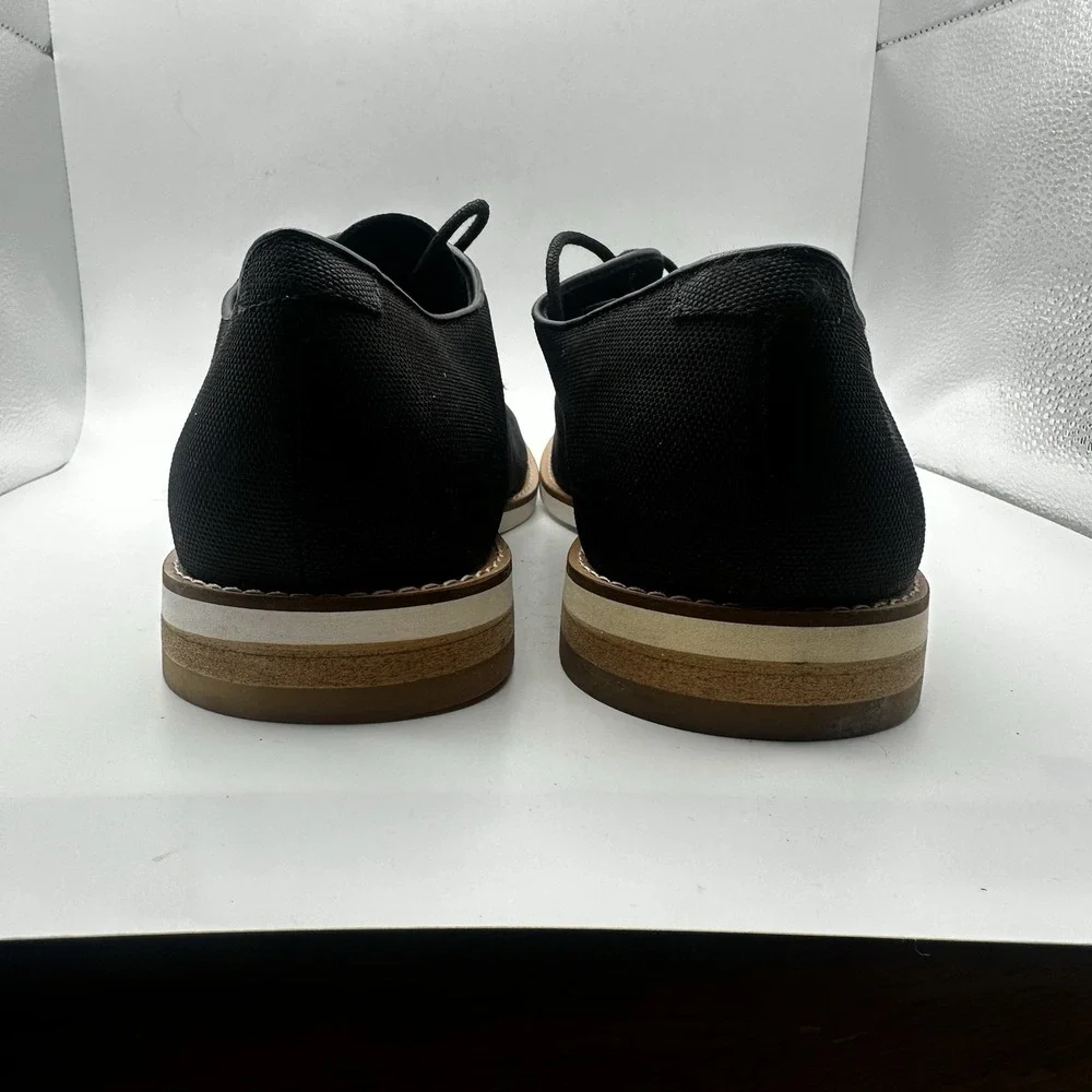 Calvin Klein Men's Armando Oxford Dress Shoes Black Lightweight Fabric LaceUp 11